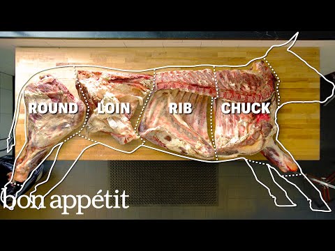 How To Butcher An Entire Cow: Every Cut Of Meat Explained | Bon Appetit - UCbpMy0Fg74eXXkvxJrtEn3w