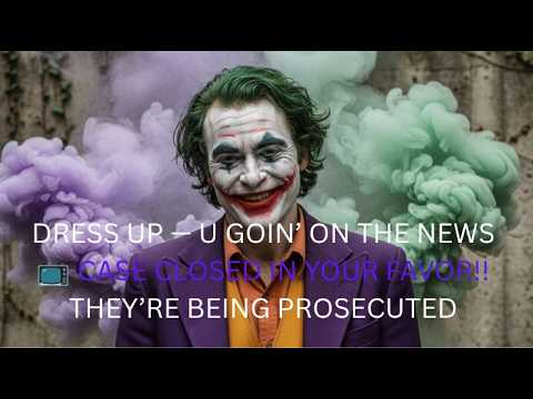 DRESS UP — U GOIN’ ON THE NEWS📺 CASE CLOSED IN YOUR FAVOR!! THEY’RE BEING PROSECUTED