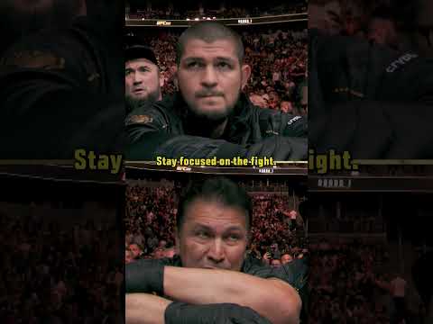 Khabib Nurmagomedov was nervous before Makhachev vs Poirier #ufc330