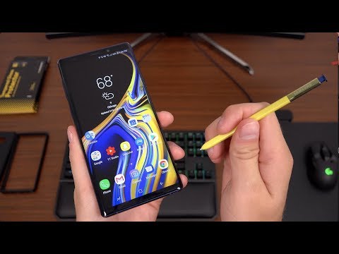 Samsung Galaxy Note 9 Review! - UCbR6jJpva9VIIAHTse4C3hw