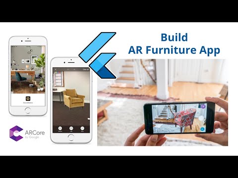 iKEA Virtual Reality & WayFair App Clone – Flutter Android & iOS ARCore AR Furniture App FYP Project