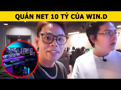 THAM QUAN QUÁN NET 10 TỶ THỨ 2 CỦA WIN.D | Oops Banana Vlog 356