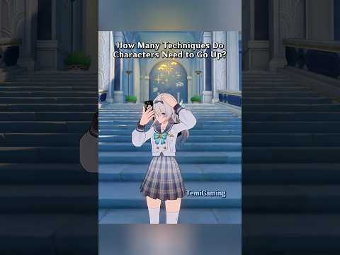 How Many Techniques to Climb Stairs? #honkaistarrail #starrail #hoyoverse #shorts #character #hsr
