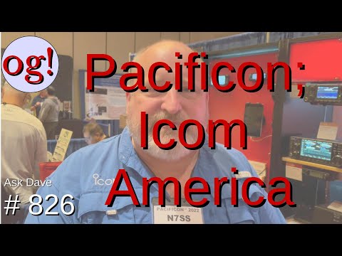 Pacificon; Icom America (#826)