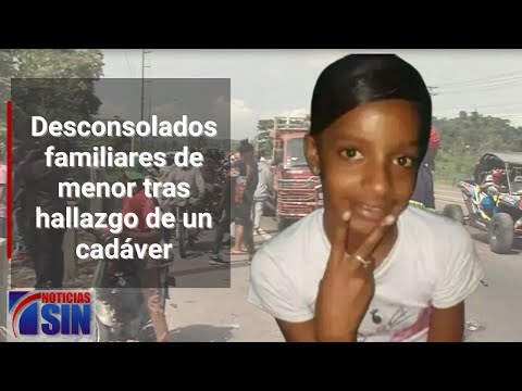 Desconsolados familiares de menor tras hallazgo de un cadáver