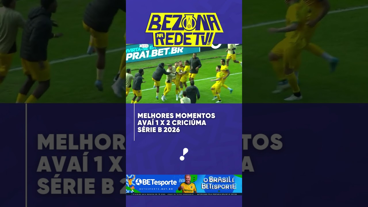 Melhores momentos: Avaí 1 x 2 Criciúma - Série B 2026
