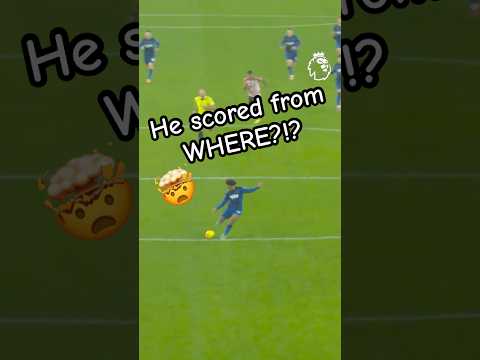 Scoring from WAY downtown! 😮