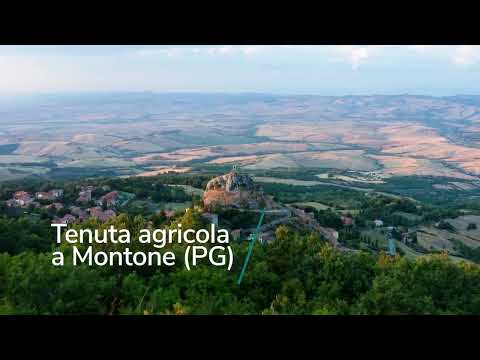 Building and agricultural lands in Montone (PG)