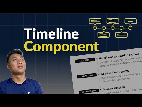 How to Create a Timeline in Shadcn UI