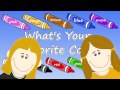 What's Your Favorite Color? - YouTube