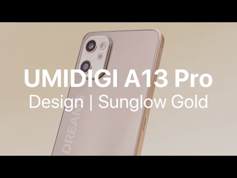 UMIDIGI A13 Pro - Sunglow Gold | Design