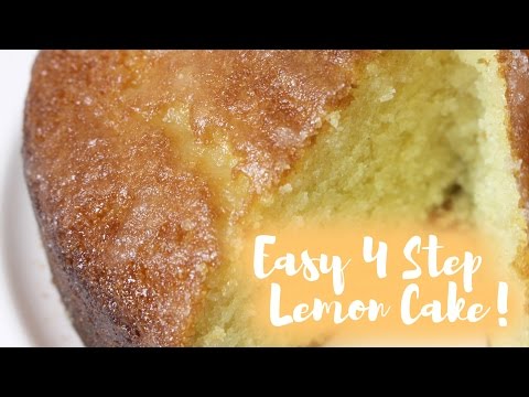 Easy 4 Step Lemon Cake! | fabuloushannah - UCmxNW3bXSylyt1RkHEvZrhA