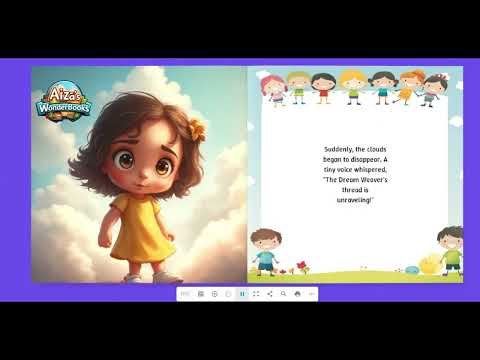 Mia, the Cute & Glowing Girl ✨🌙 | A Magical Tale of Light and Kindness