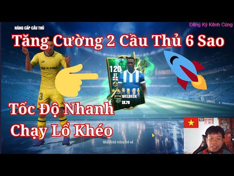 🚀 2 CẦU THỦ 6 SAO Giúp Đội Hình Lột Xác Hoàn Toàn | Be A Pro Football