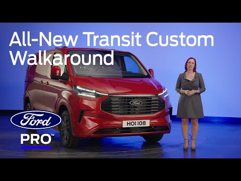 All-New Ford Transit Custom | 5-Step Walkaround | Ford News Europe