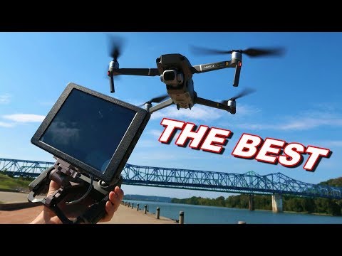 Drone CHASES Barge! - DJI CrystalSky and Mavic Pro 2 - TheRcSaylors - UCYWhRC3xtD_acDIZdr53huA