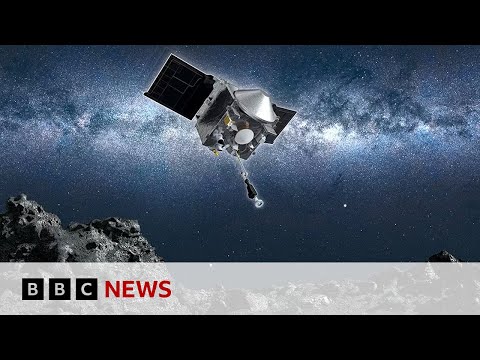 Asteroid sample in Nasa capsule hurtling towards Earth - BBC News