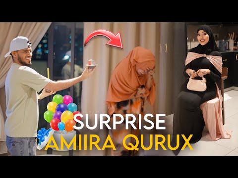 AMIIRA QURUX SURPRISE UGU TAGAY SANAD KA DIB FARXAD DARTIISA…!!!🥹