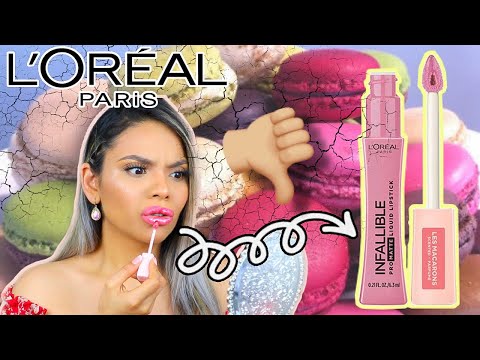 LABIAL INFALLIBLE PRO MATTE LOREAL - EL MEJOR LABIAL MATTE? NO SE QUE PENSAR - UCoAUecQf8OdLzXOneyHU3Tg