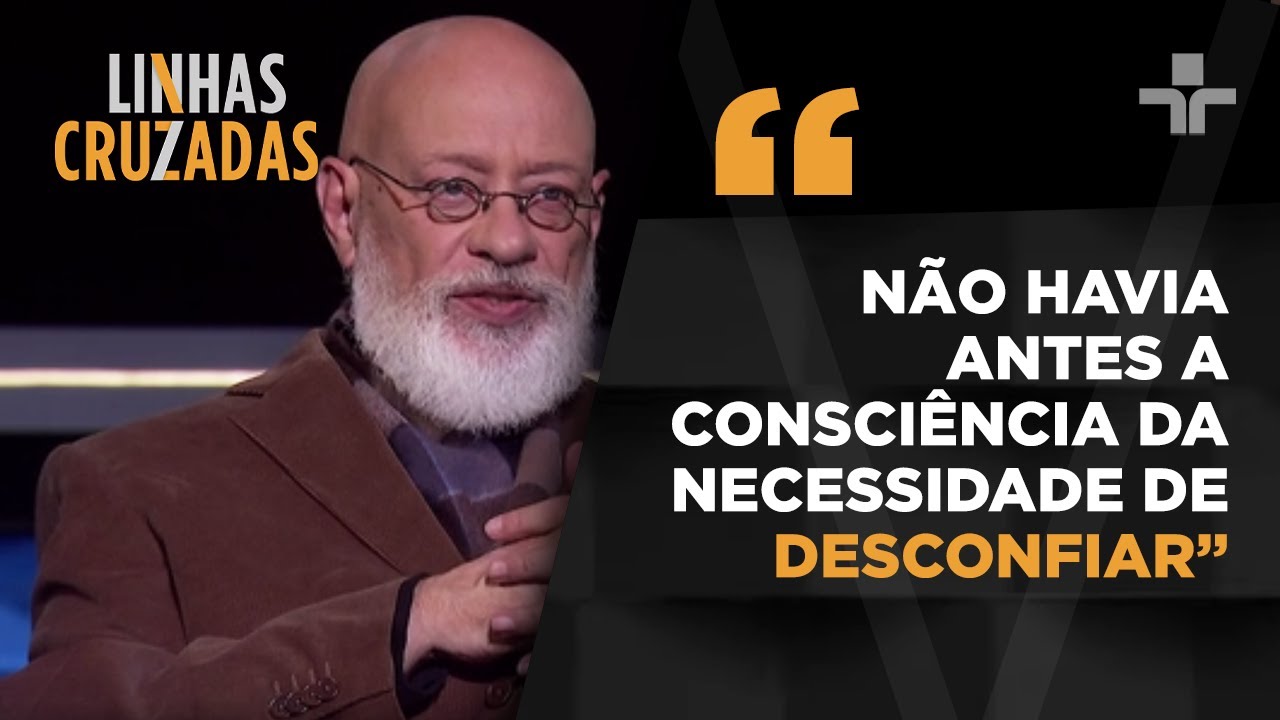 Confiamos menos uns nos outros hoje em dia Pondé reflete
