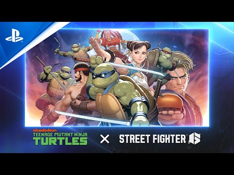 Street Fighter 6 - Teenage Mutant Ninja Turtles Collaboration Trailer | PS5 Games