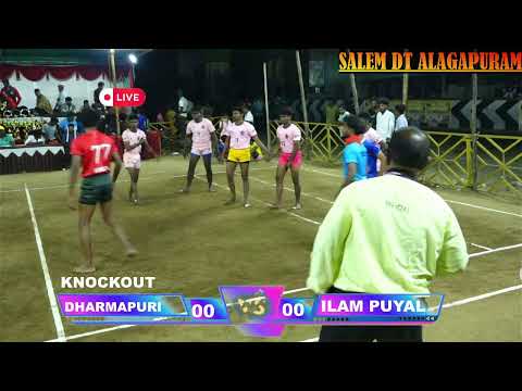 KNOCKOUT  DHARMAPURI VS ILAM PUYAL SALEM DT ALAGAPURAM