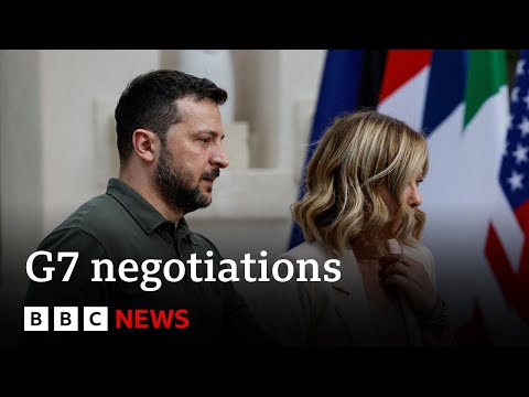Ukraine's Zelensky expects ‘important decisions’ on his country at G7 summit | BBC News