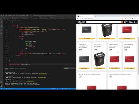 Create an Ecommerce Site with React # Part 10