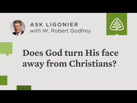 Does God turn His face away from Christians?