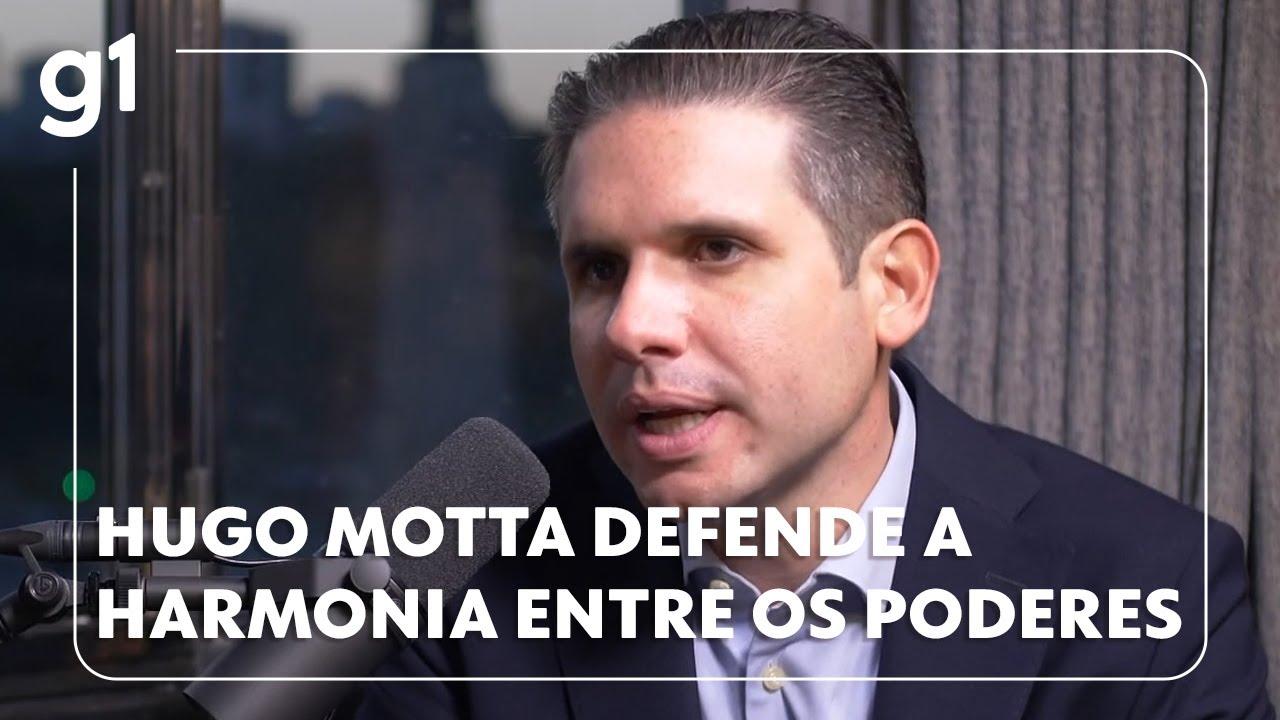 Hugo Motta defende a harmonia entre poderes, mas com independência, após a crise do IOF