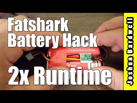 Fatshark Goggle Battery Hack: IMPROVED (9v step up mod) - UCX3eufnI7A2I7IkKHZn8KSQ