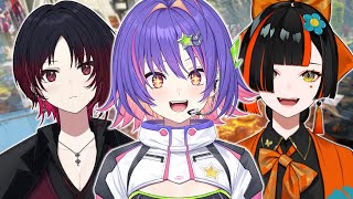 【APEX LEGENDS】エペフルパ w/ れん先輩、はなびちゃん ！！！！【#VSPOEN #RikoSolari】