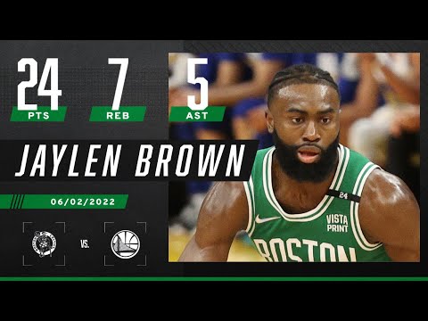 Jaylen Brown's 24 PTS helps seal Game 1 in MASSIVE Celtics comeback! video clip