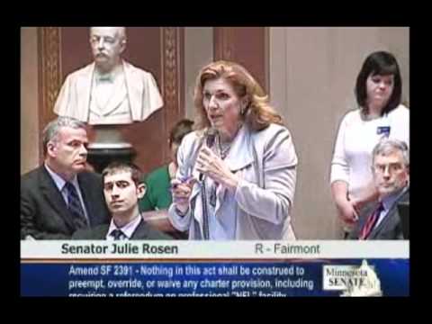 Senator Julie Rosen on Minneapolis Charter