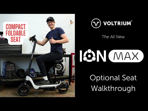 Voltrium Ion Max & Ion Max Dual Motor - Foldable Seat
