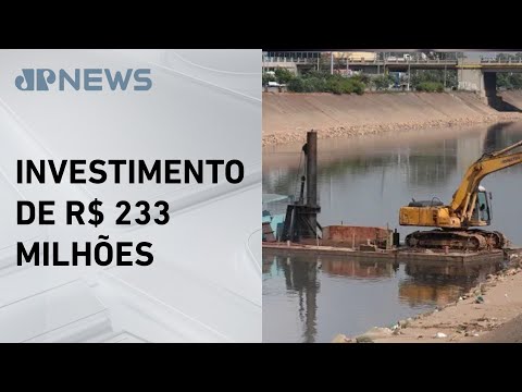 São Paulo lança nova etapa de obras de limpeza do rio Tietê