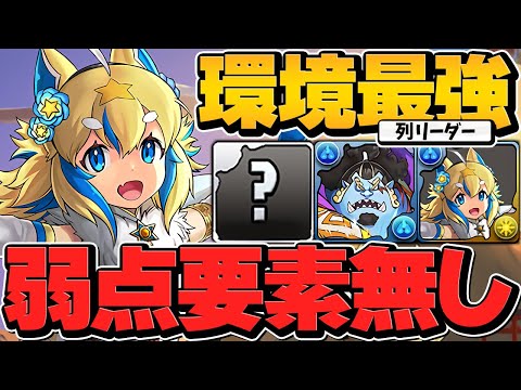 激減×回復4倍で無限耐久！火力も最強！正月フェルルが最強リーダーの理由を解説！魔王チャレンジ【パズドラ】