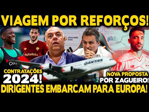 AGORA VAI! REFORÇOS DA EUROPA! DIRIGENTES EMBARCAM HOJE! NOVA PROPOSTA POR LÉO ORTIZ!