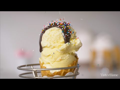 The Best Vanilla Ice Cream I Taste of Home