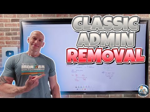 Classic Administrator Removal