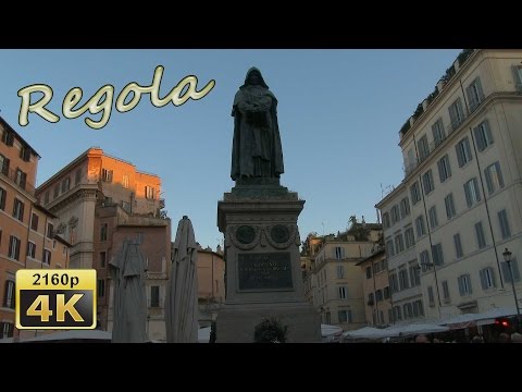 Rome, Regola e Mercato di Campo de Fiori - Italy 4K Travel Channel - UCqv3b5EIRz-ZqBzUeEH7BKQ