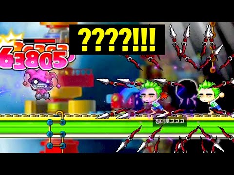 메이플 표도 표창 무한복사 버그 ㅋㅋㅋ 로그라이크 메이플 [테스터훈]