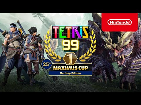 Tetris® 99 - 25th MAXIMUS CUP Gameplay Trailer - Nintendo Switch