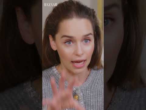 Emilia Clarke on what she's learnt about boosting confidence | Bazaar UK