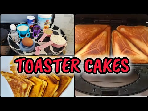 5 Mins Cake in Sandwich Toaster| No-Oven Cake Recipe| Gloria Cullen