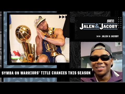 Rapper Symba on his hoop game & the Warriors chances to win back-to-back titles  | Jalen & Jacoby video clip