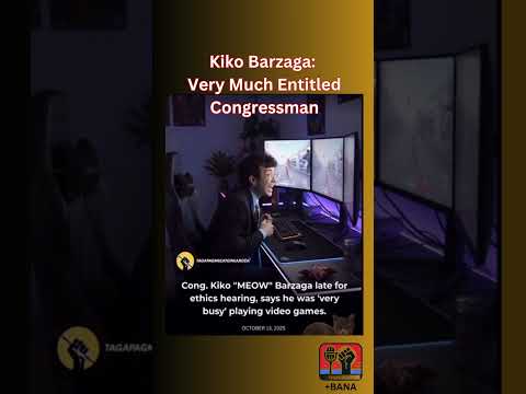 Kiko Barzaga Entitled Congressman