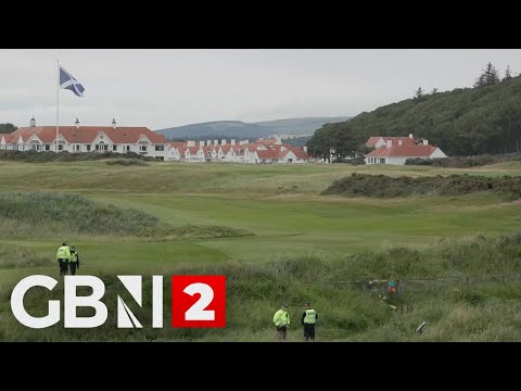 WATCH: Trump Turnberry golf course during President’s visit