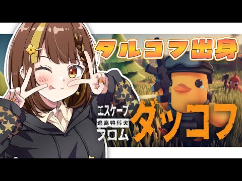 【#エスケープフロームダッコフ】初見プレイ✨タルコフプレイヤーがやるダッコフ!!【#星笑きゃしー/#Vtuber】