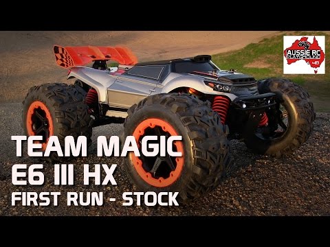 Team Magic E6 III HX First Run on 4S - STOCK - UCOfR0NE5V7IHhMABstt11kA